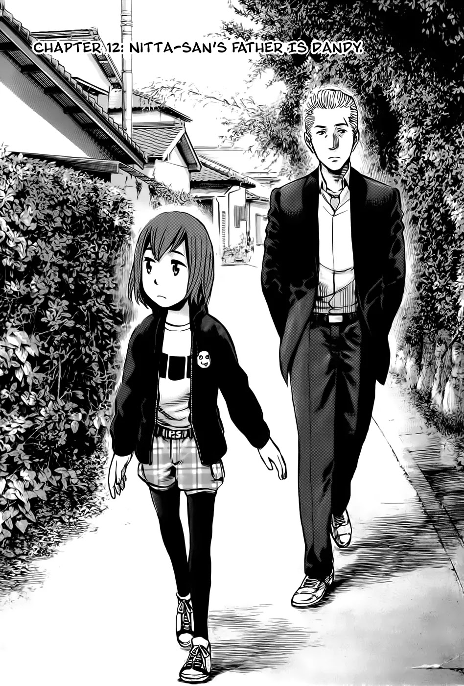 Hinamatsuri Chapter 12 page 1 - Chapter 12 : Nitta-san's Father Is Dandy