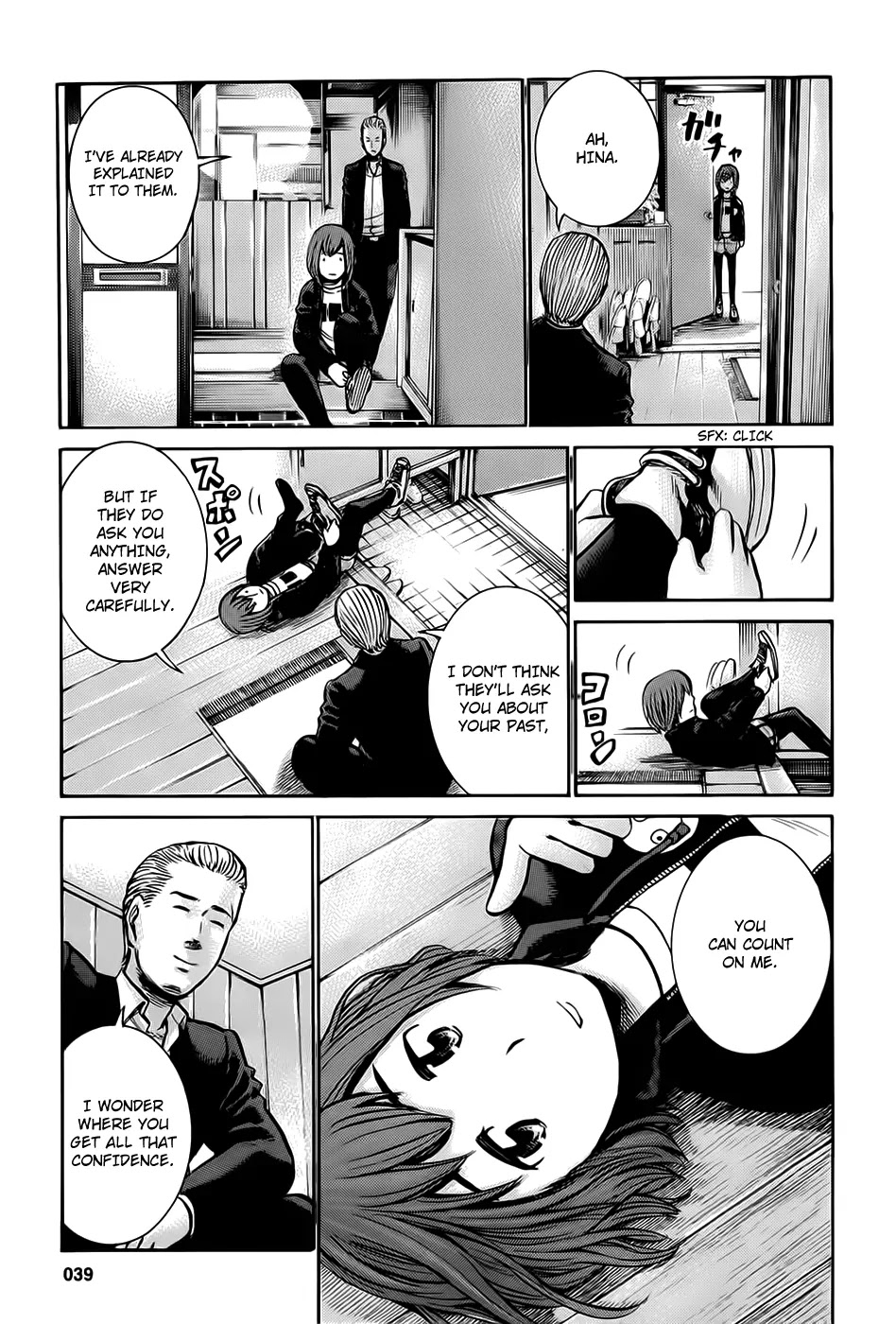 Hinamatsuri Chapter 12 page 15 - Chapter 12 : Nitta-san's Father Is Dandy