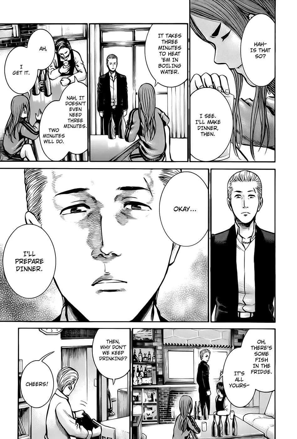 Hinamatsuri Chapter 12 page 17 - Chapter 12 : Nitta-san's Father Is Dandy