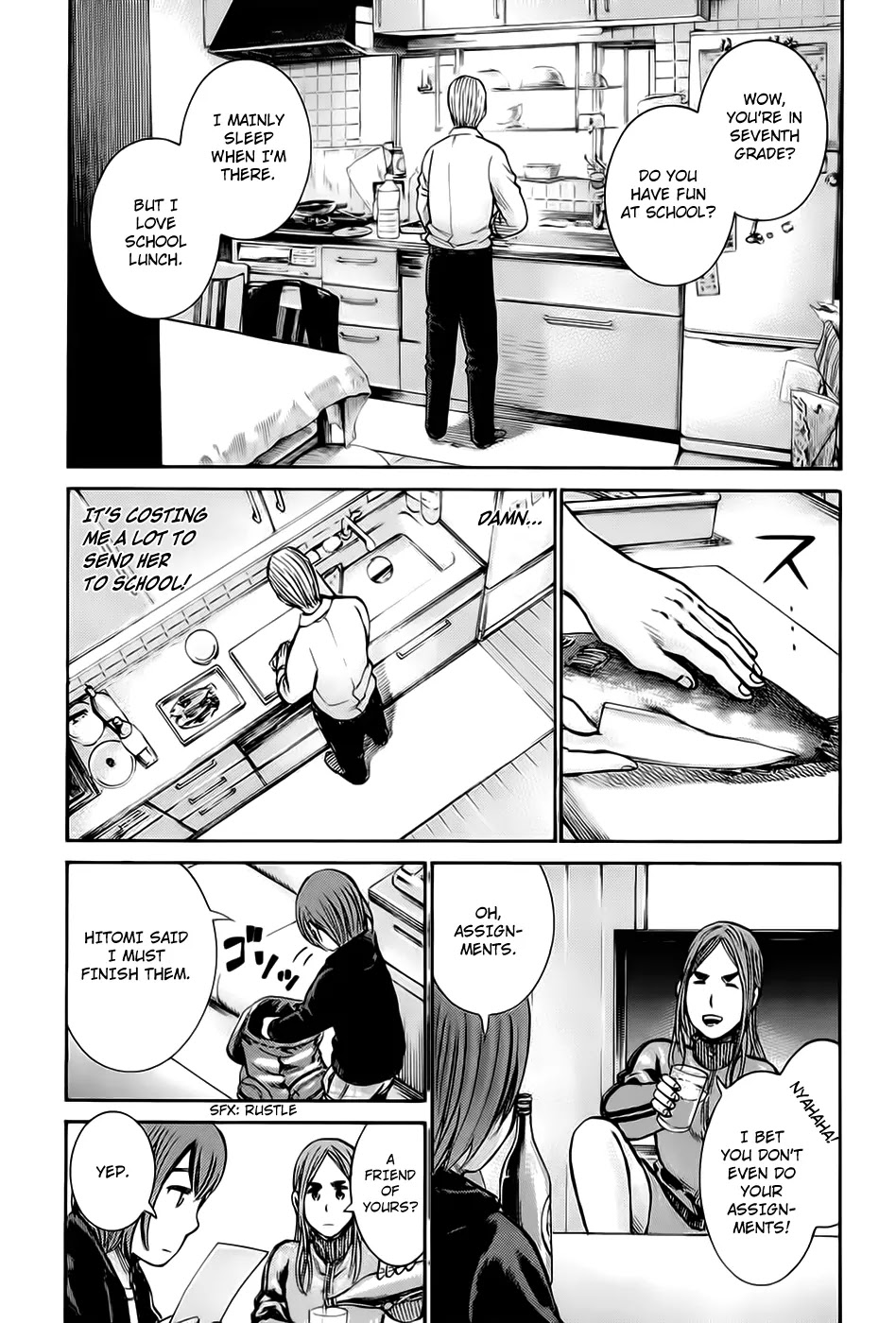 Hinamatsuri Chapter 12 page 18 - Chapter 12 : Nitta-san's Father Is Dandy