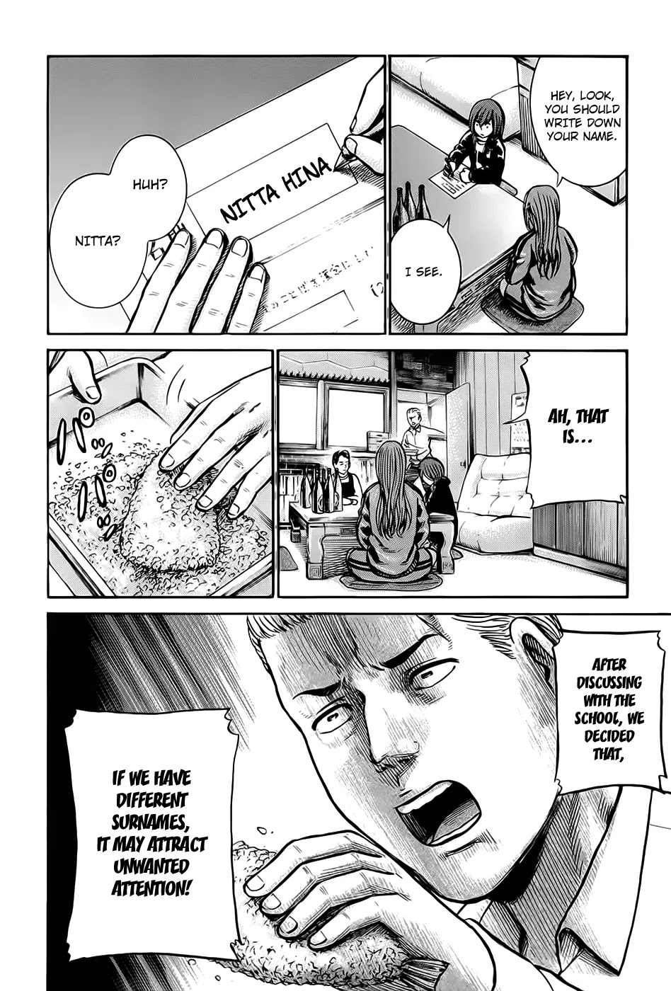 Hinamatsuri Chapter 12 page 20 - Chapter 12 : Nitta-san's Father Is Dandy