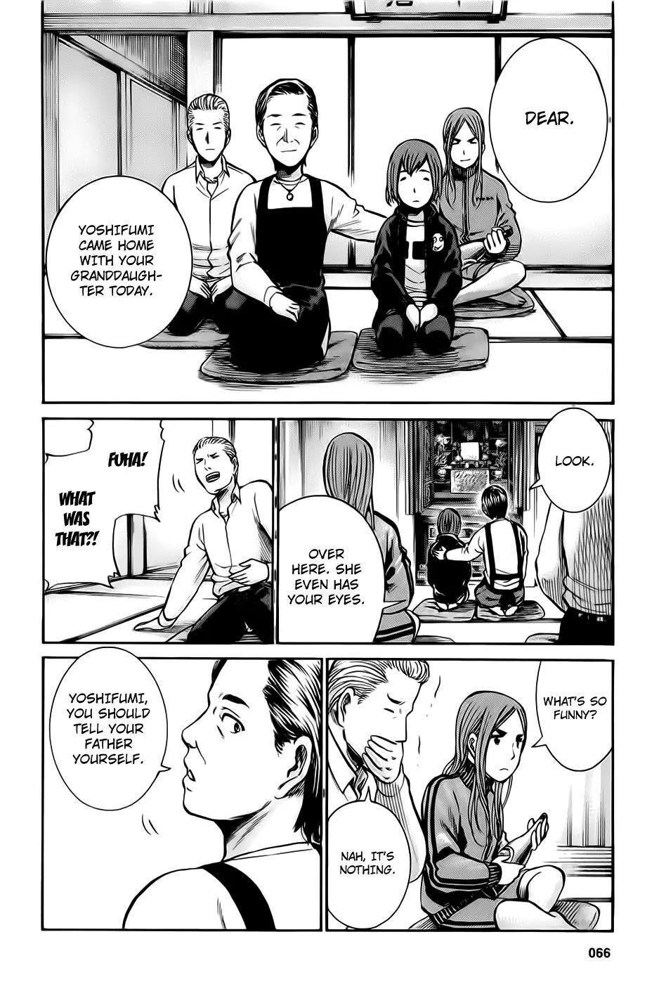 Hinamatsuri Chapter 12 page 42 - Chapter 12 : Nitta-san's Father Is Dandy