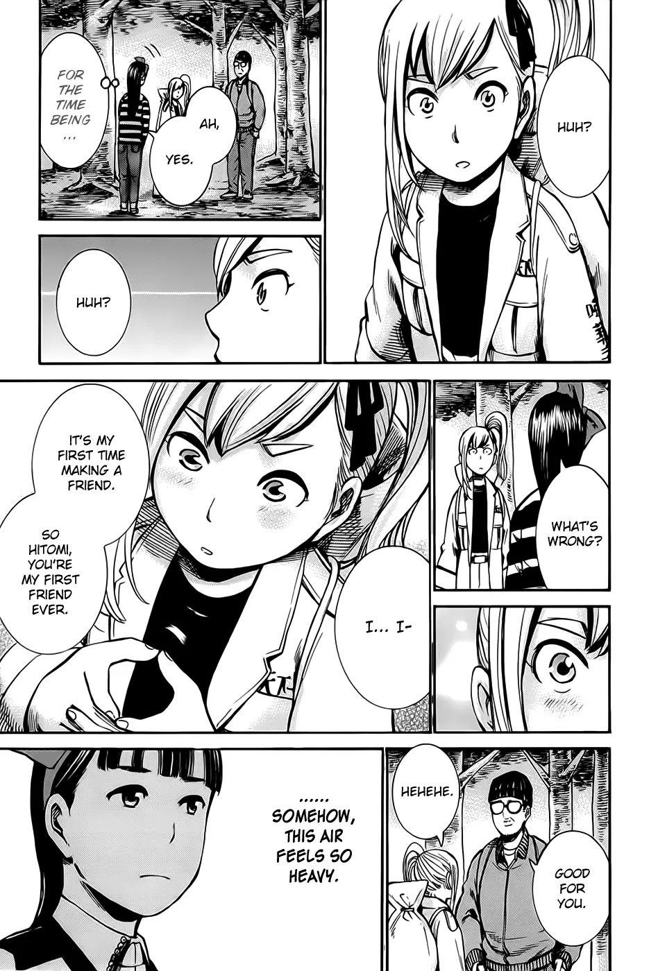 Hinamatsuri Chapter 13 page 11 - Chapter 13 : Hitomi-chan, Good Work