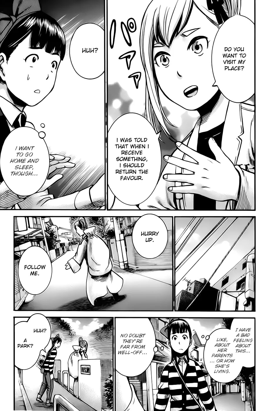 Hinamatsuri Chapter 13 page 9 - Chapter 13 : Hitomi-chan, Good Work