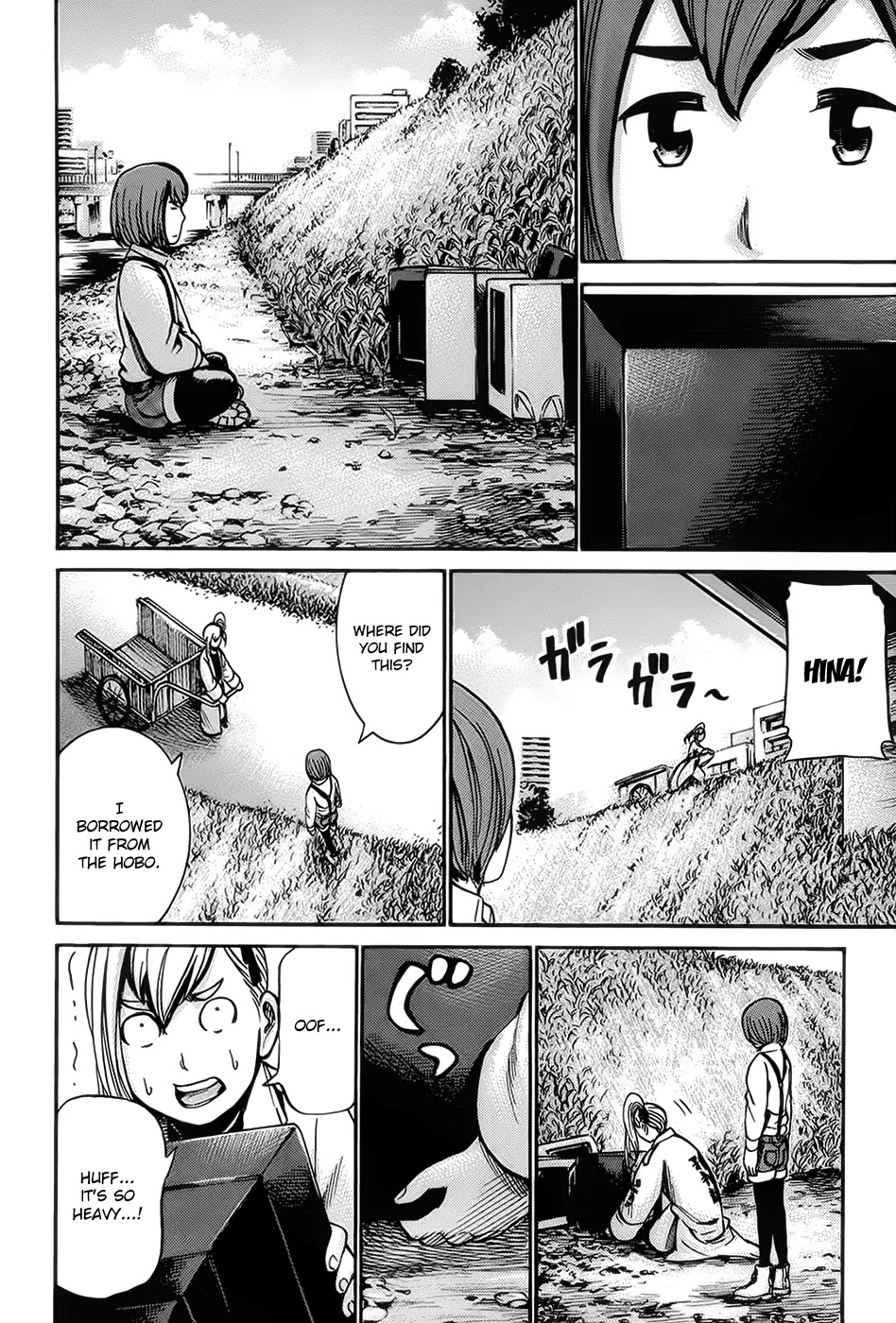 Hinamatsuri Chapter 14 page 12 - Chapter 14: If Three Heads Are Put Together, They Can Outsmart Manjusri