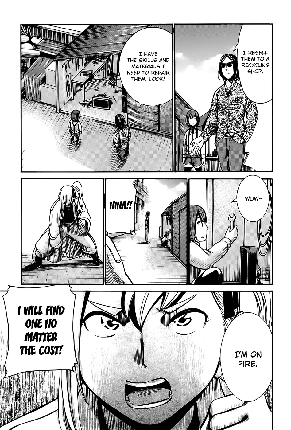 Hinamatsuri Chapter 14 page 19 - Chapter 14: If Three Heads Are Put Together, They Can Outsmart Manjusri