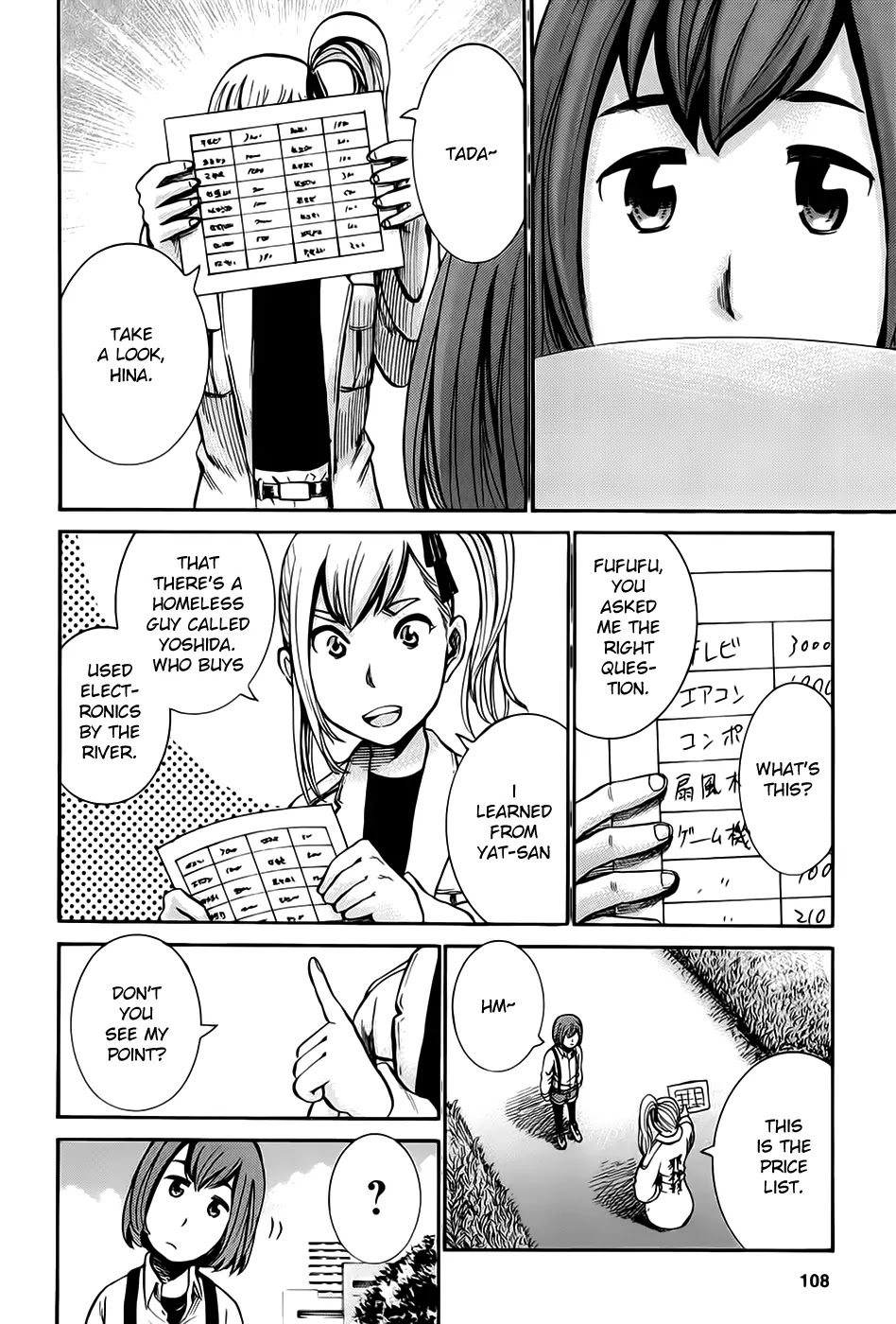 Hinamatsuri Chapter 14 page 8 - Chapter 14: If Three Heads Are Put Together, They Can Outsmart Manjusri