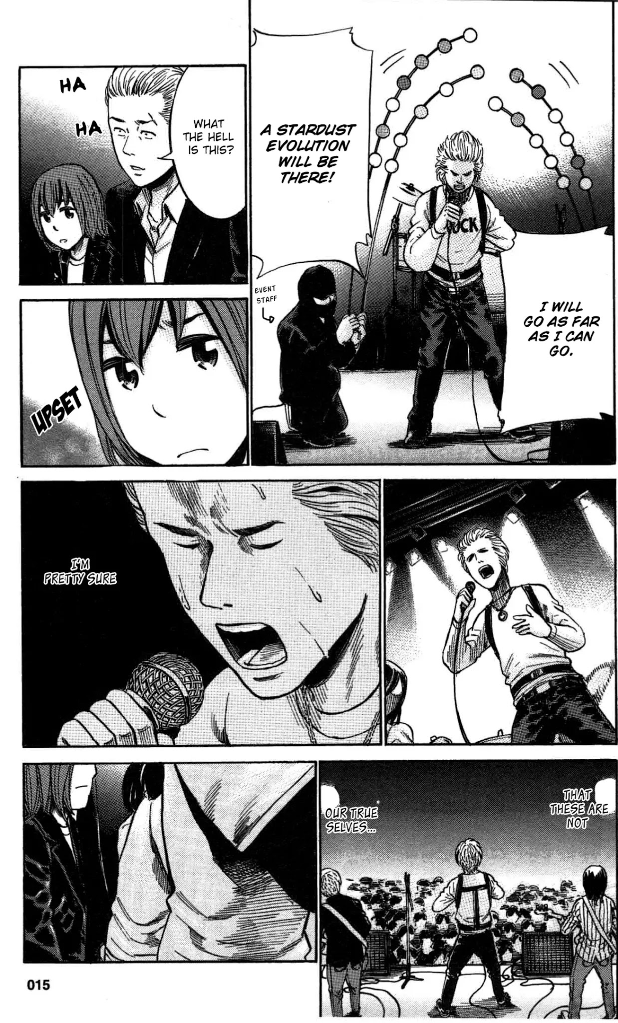 Hinamatsuri Chapter 17 page 15 - Chapter 17 : Worship the God of Rock´n Roll