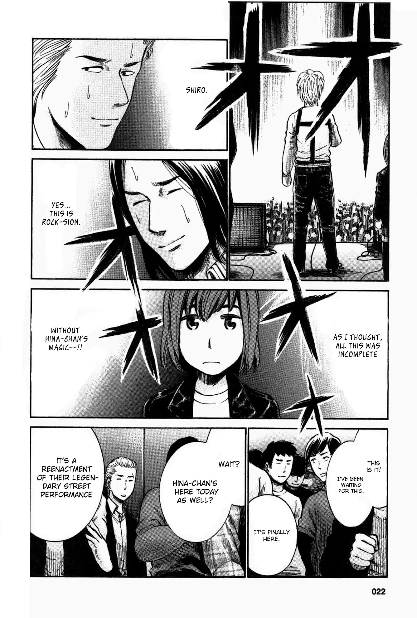 Hinamatsuri Chapter 17 page 22 - Chapter 17 : Worship the God of Rock´n Roll