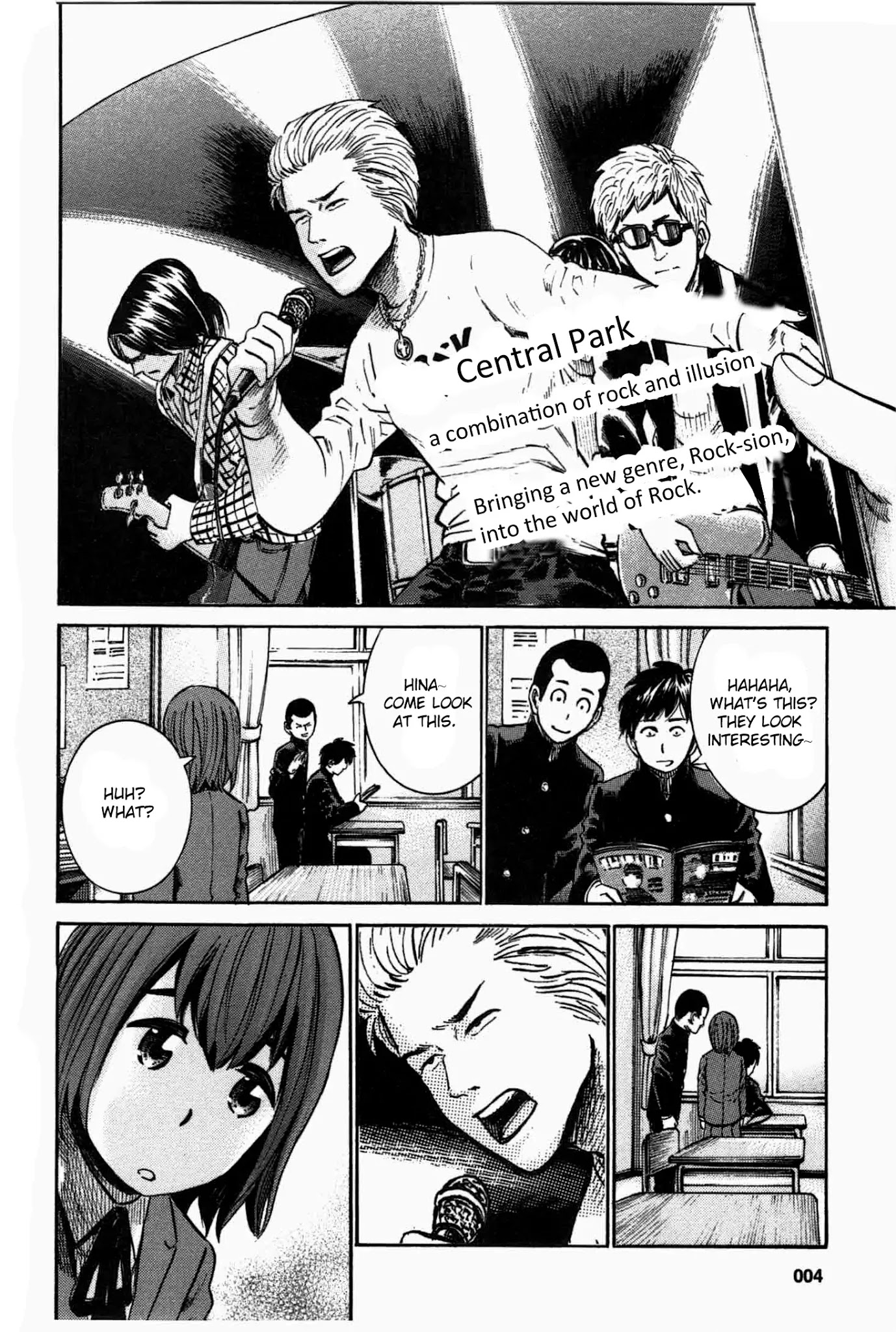 Hinamatsuri Chapter 17 page 4 - Chapter 17 : Worship the God of Rock´n Roll