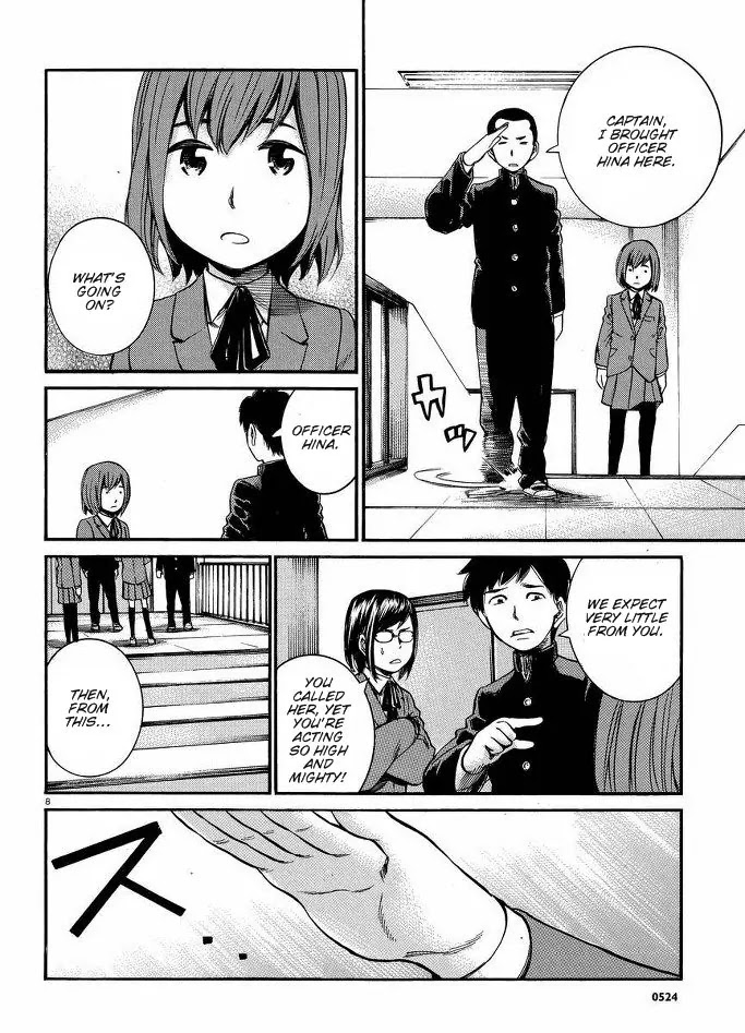 Hinamatsuri Chapter 19 page 9 - Chapter 19: Captain! Apparently We’ve Got A Serious Crime at Hand!