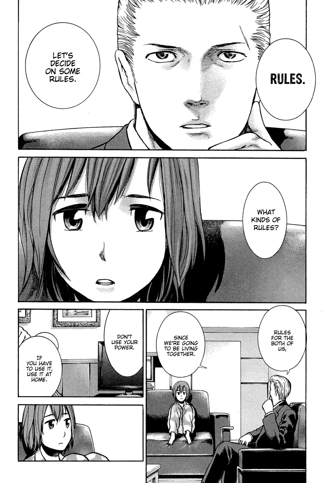 Hinamatsuri Chapter 2 page 3 - Chapter 2 : The World of Adults