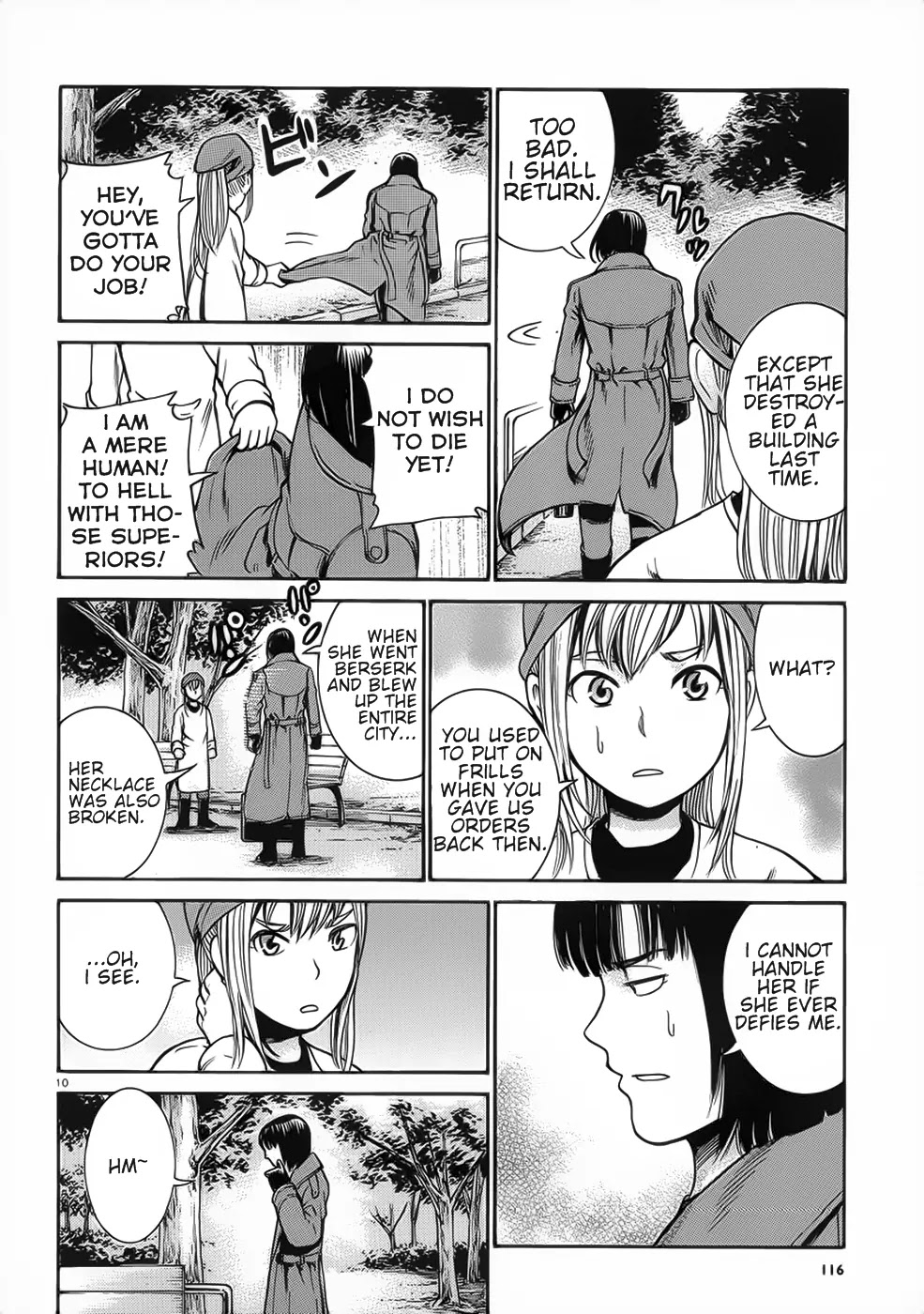 Hinamatsuri Chapter 28 page 10 - Chapter 28: And Hina Acts As Usual