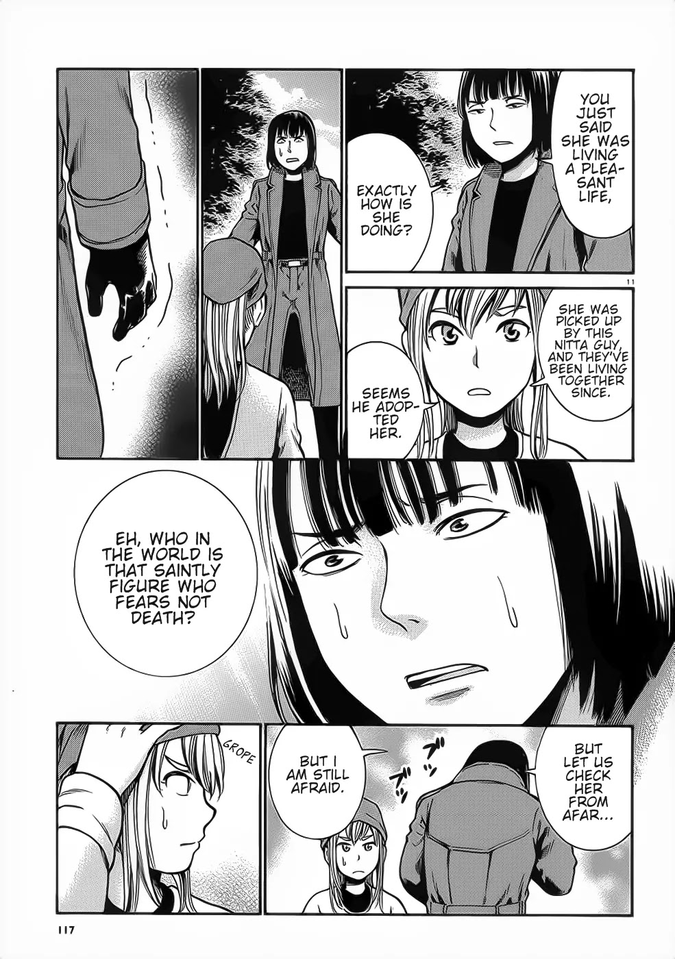 Hinamatsuri Chapter 28 page 11 - Chapter 28: And Hina Acts As Usual