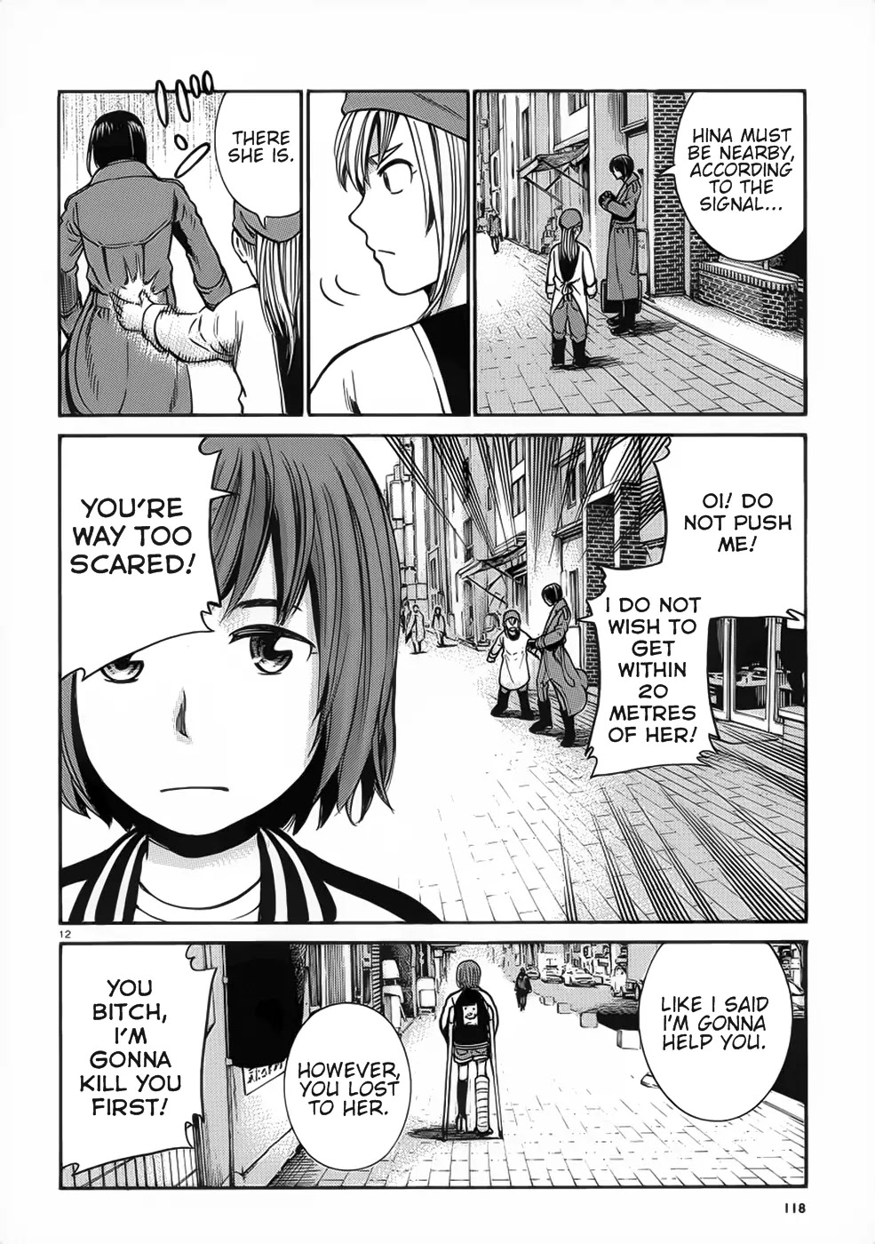 Hinamatsuri Chapter 28 page 12 - Chapter 28: And Hina Acts As Usual
