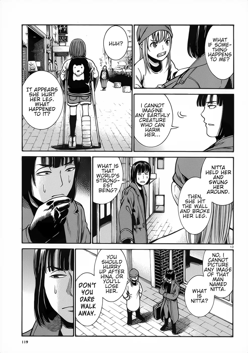 Hinamatsuri Chapter 28 page 13 - Chapter 28: And Hina Acts As Usual