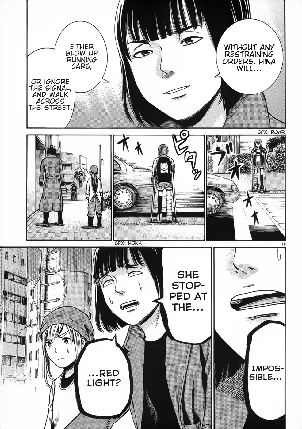 Hinamatsuri Chapter 28 page 15 - Chapter 28: And Hina Acts As Usual