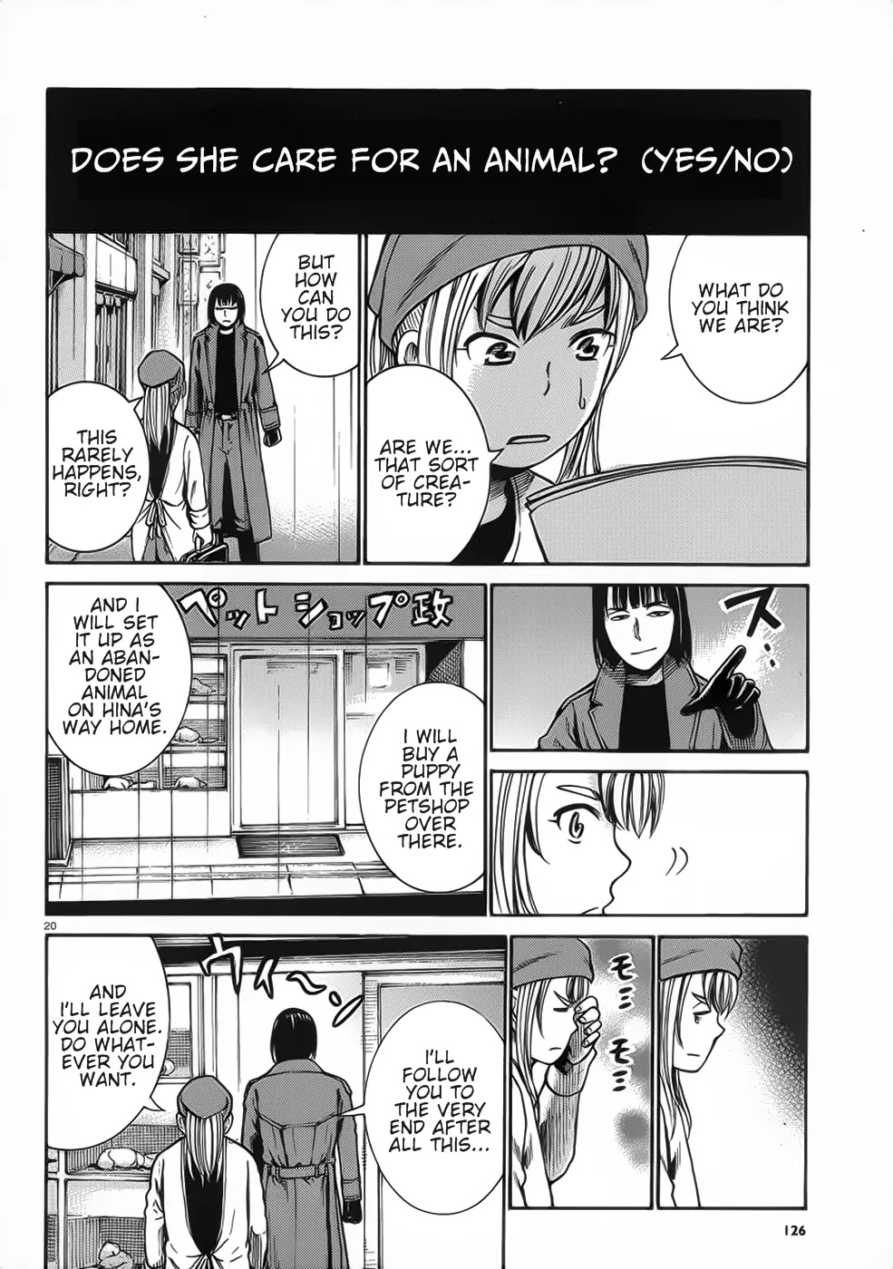Hinamatsuri Chapter 28 page 20 - Chapter 28: And Hina Acts As Usual