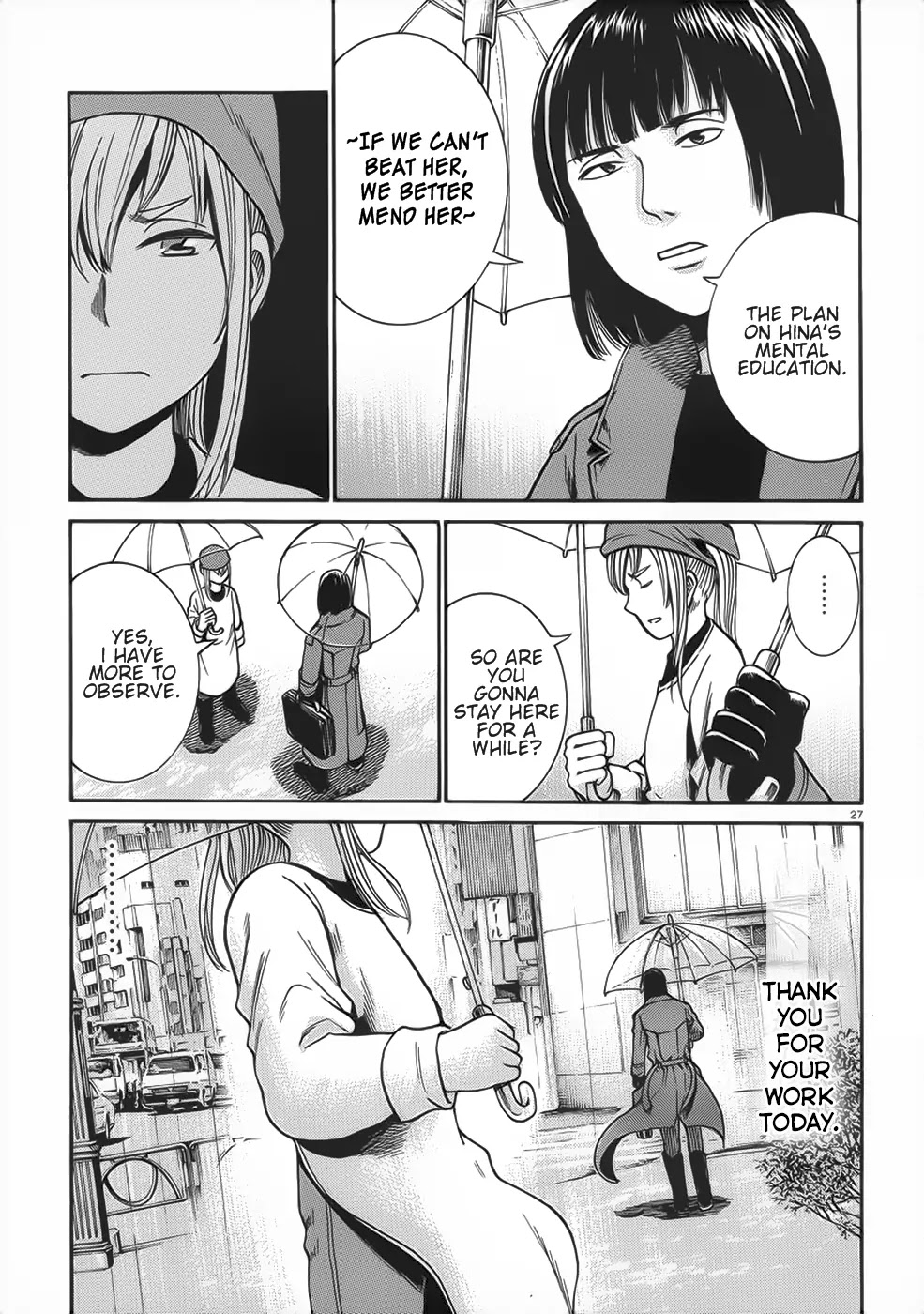 Hinamatsuri Chapter 28 page 27 - Chapter 28: And Hina Acts As Usual