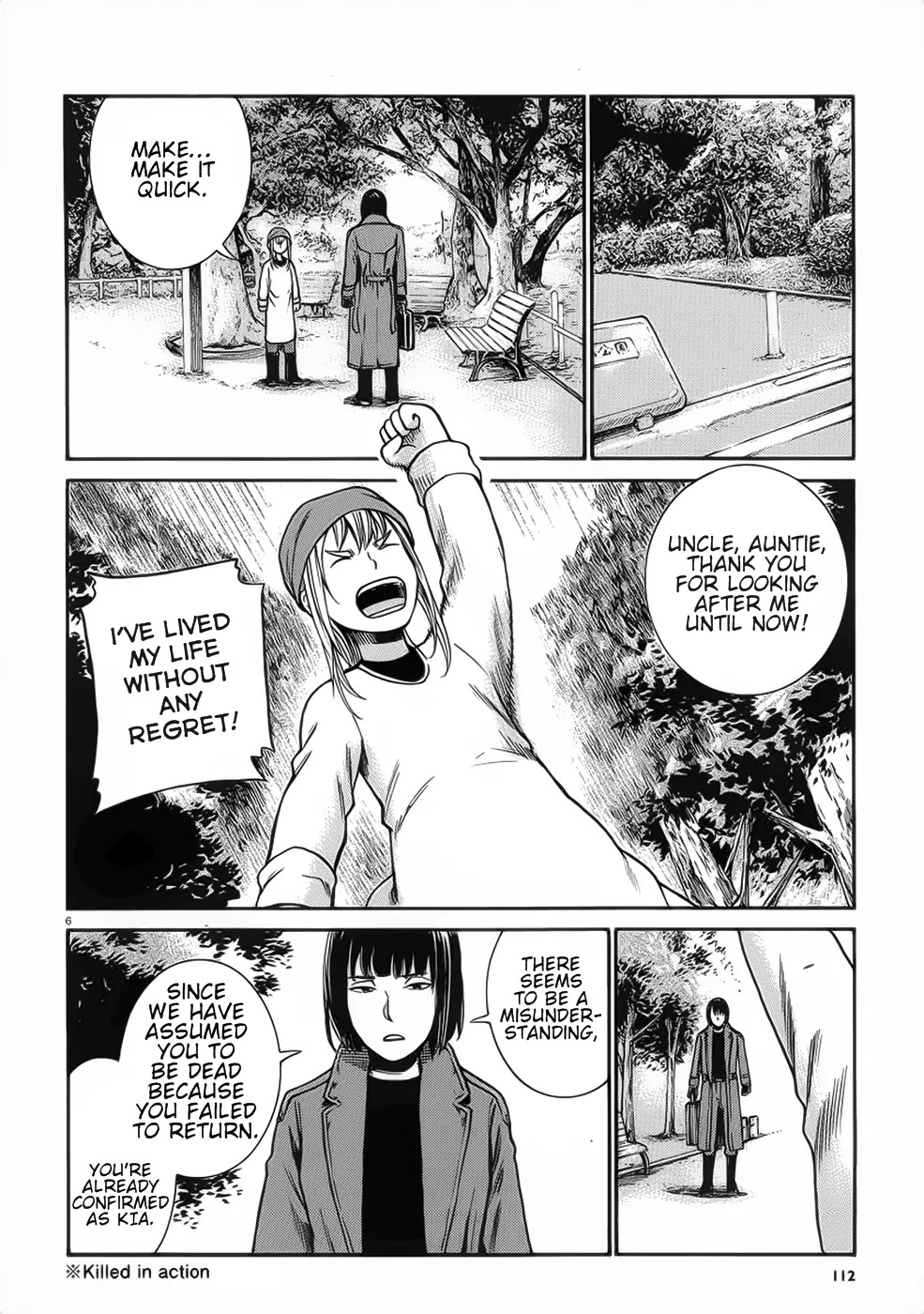 Hinamatsuri Chapter 28 page 6 - Chapter 28: And Hina Acts As Usual