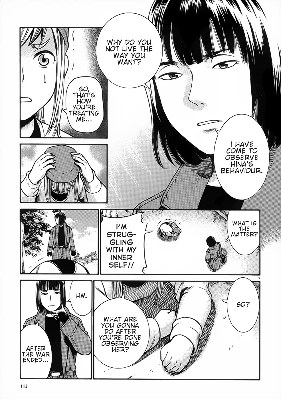 Hinamatsuri Chapter 28 page 7 - Chapter 28: And Hina Acts As Usual