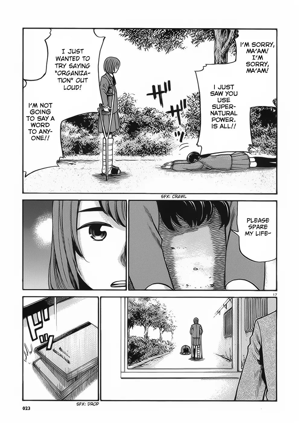 Hinamatsuri Chapter 29 page 17 - Chapter 29: The Birth Of An Esper Girl