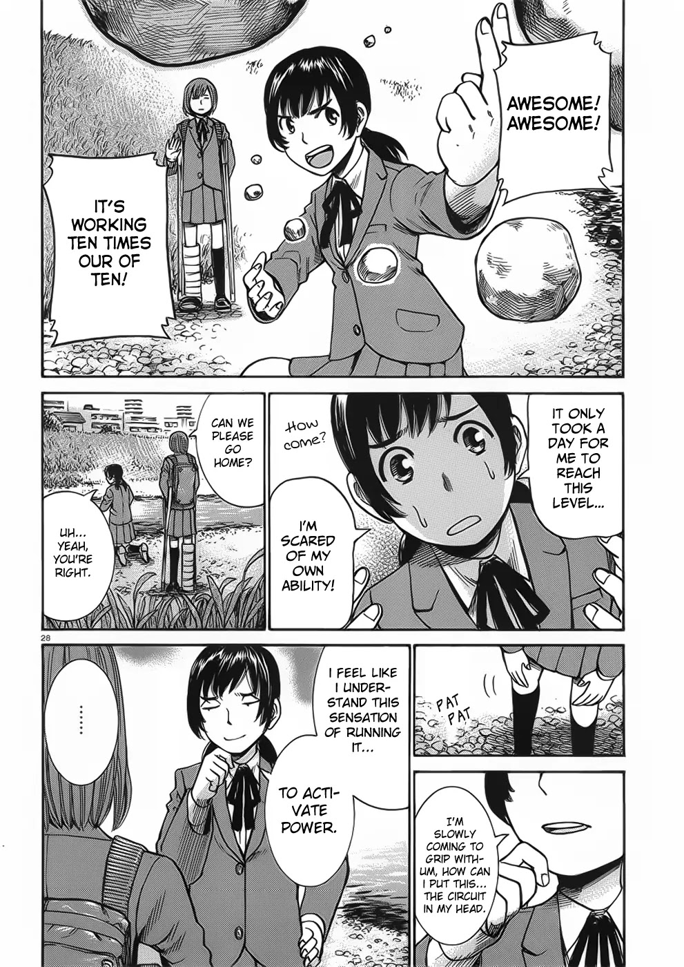 Hinamatsuri Chapter 29 page 28 - Chapter 29: The Birth Of An Esper Girl