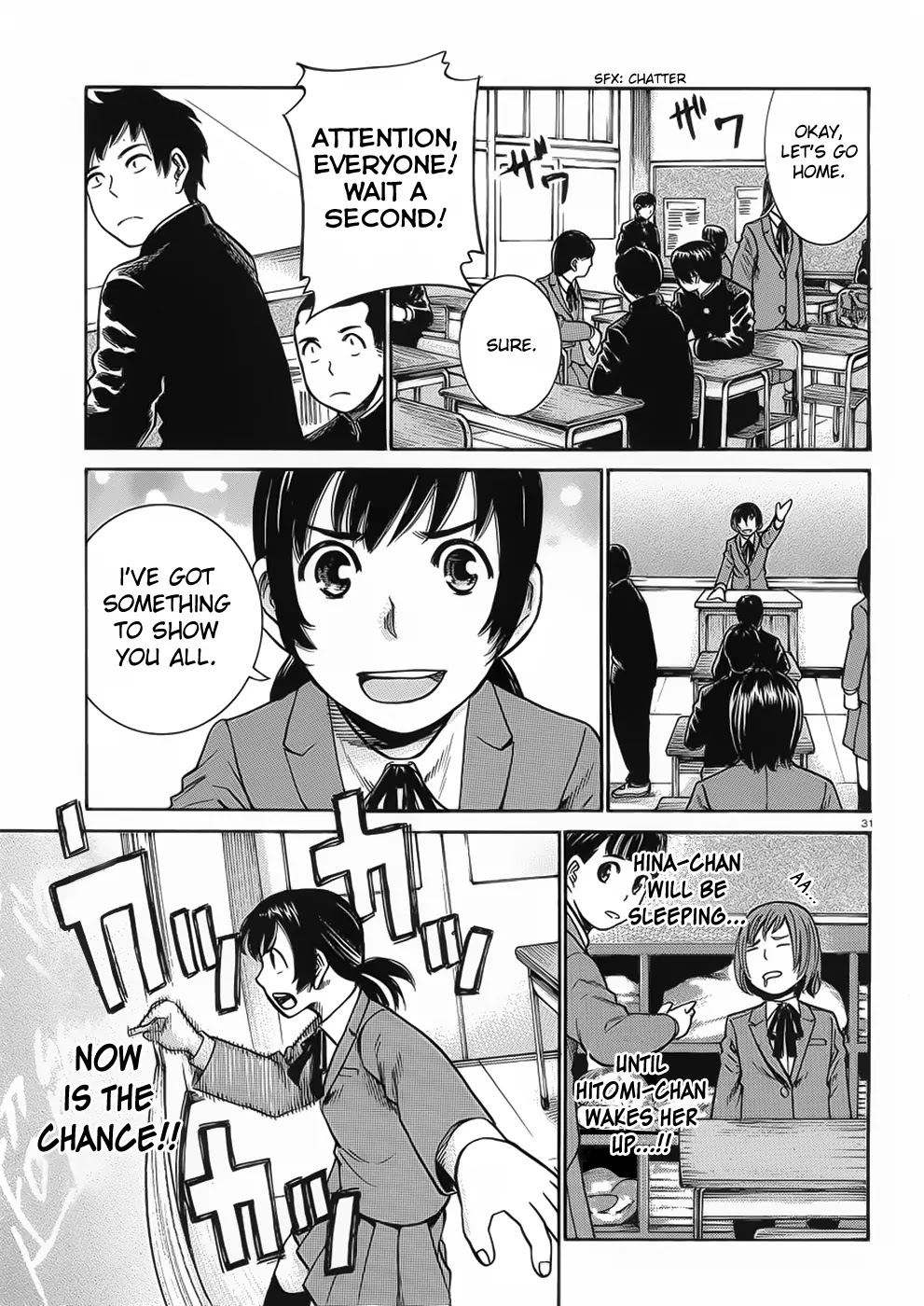Hinamatsuri Chapter 29 page 31 - Chapter 29: The Birth Of An Esper Girl