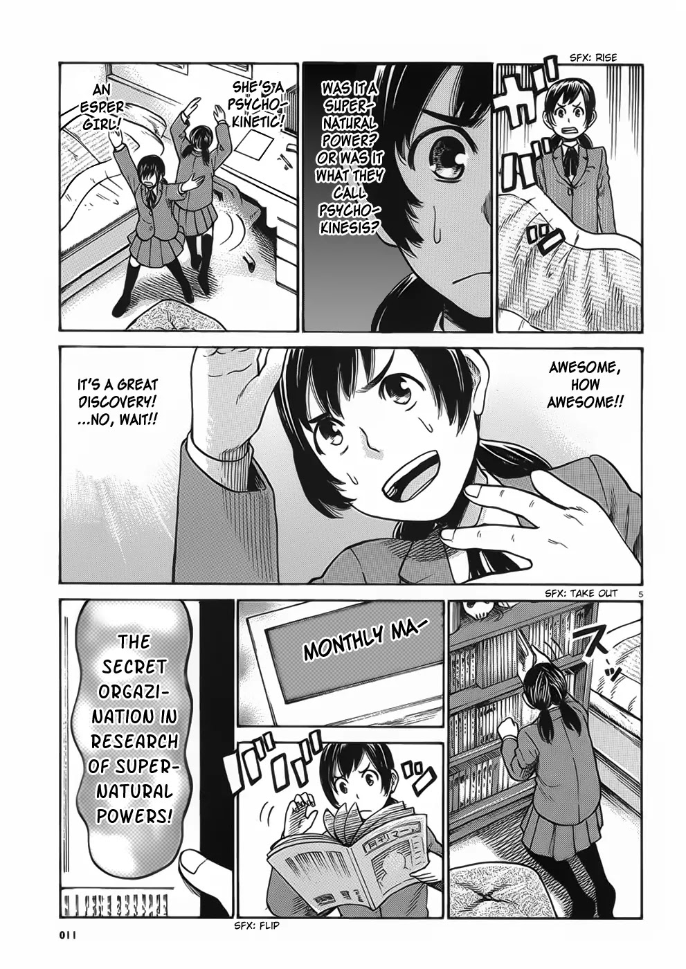 Hinamatsuri Chapter 29 page 5 - Chapter 29: The Birth Of An Esper Girl