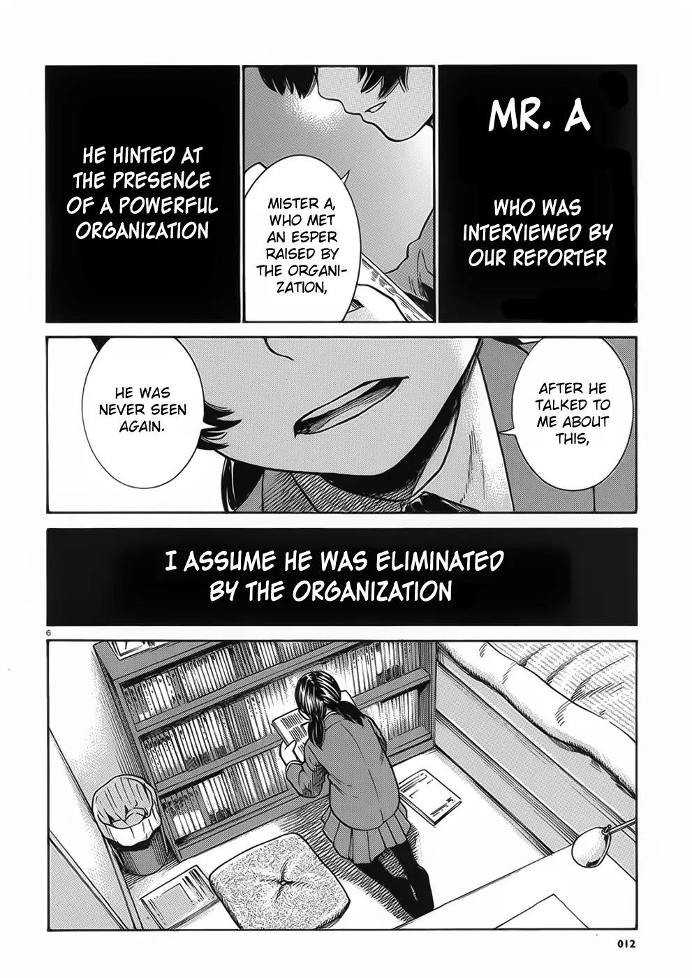 Hinamatsuri Chapter 29 page 6 - Chapter 29: The Birth Of An Esper Girl