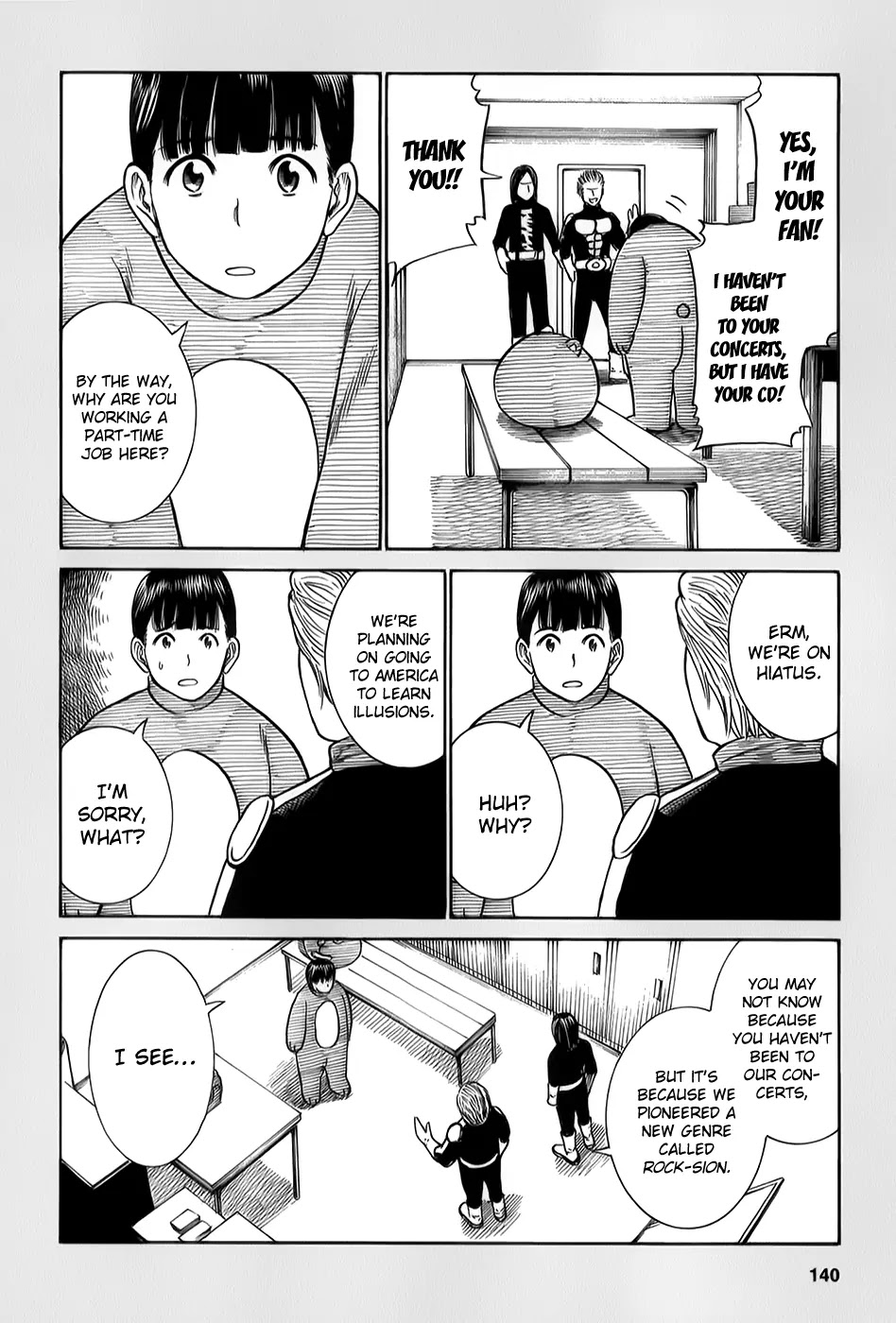 Hinamatsuri Chapter 31.5 page 2 - Chapter 31.5: Omnipotent Laborer