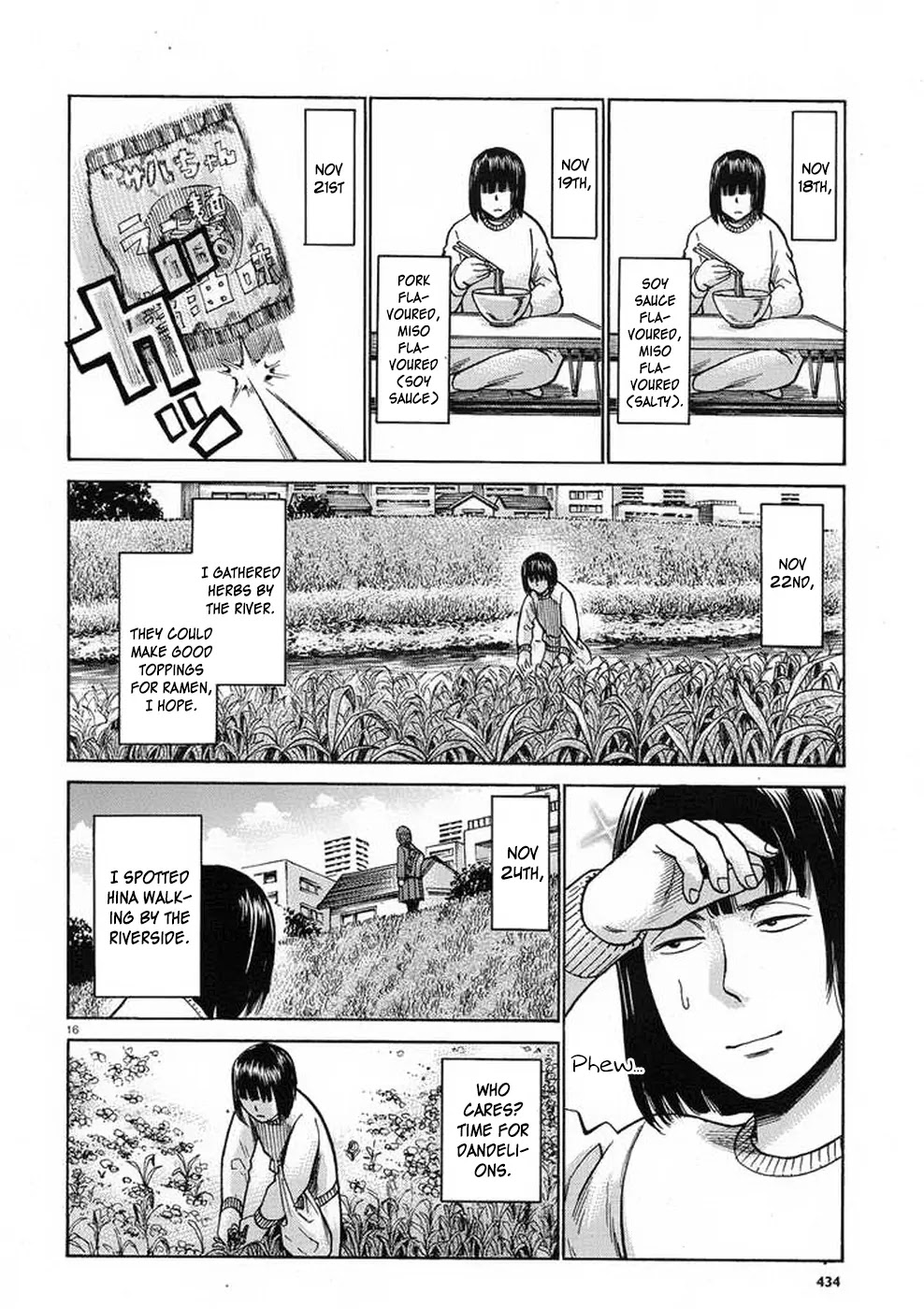 Hinamatsuri Chapter 34 page 16 - Chapter 34: Ikaruga Kei's Report On Hina's Behaviour.