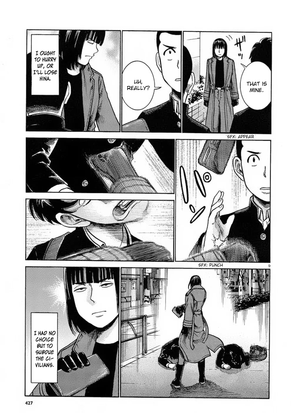 Hinamatsuri Chapter 34 page 9 - Chapter 34: Ikaruga Kei's Report On Hina's Behaviour.