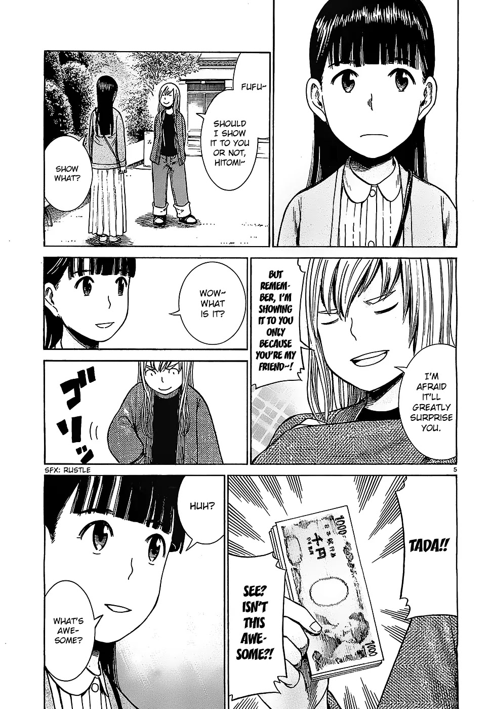 Hinamatsuri Chapter 35 page 5 - Chapter 35: Her First Pocket Money