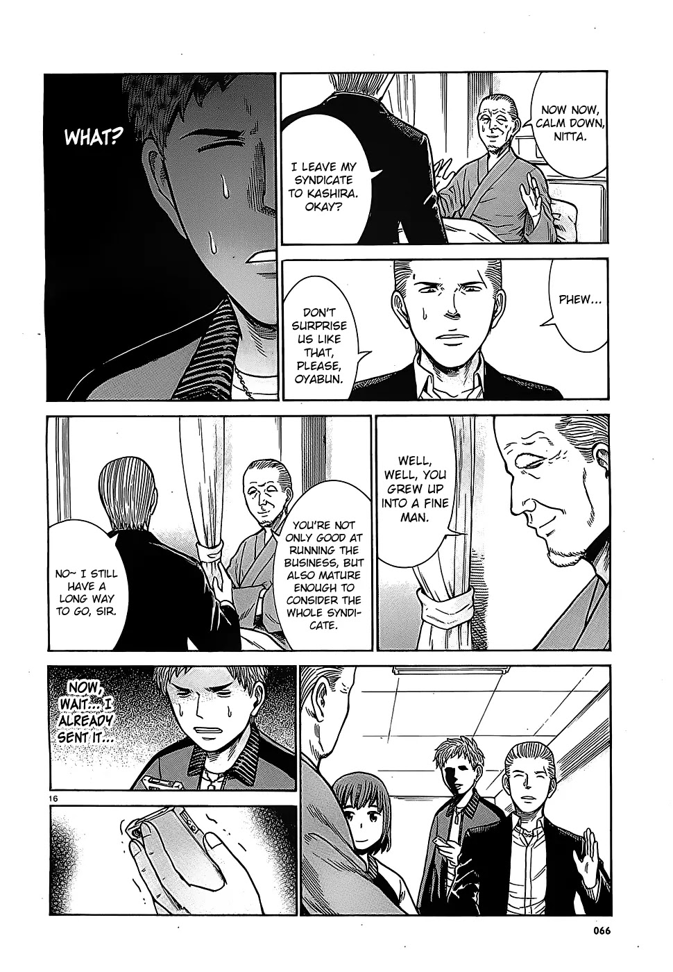Hinamatsuri Chapter 36 page 16 - Chapter 36: A Case of Disloyal Succession