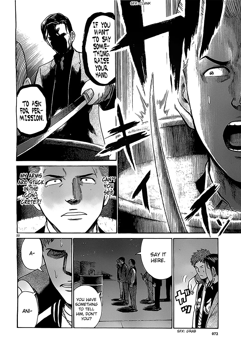 Hinamatsuri Chapter 36 page 22 - Chapter 36: A Case of Disloyal Succession
