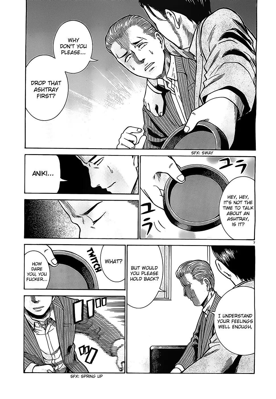 Hinamatsuri Chapter 36 page 7 - Chapter 36: A Case of Disloyal Succession