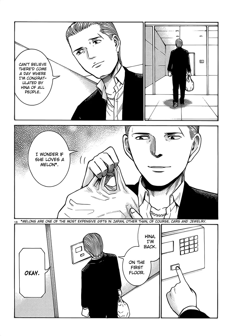 Hinamatsuri Chapter 37 page 19 - Chapter 37: Busted