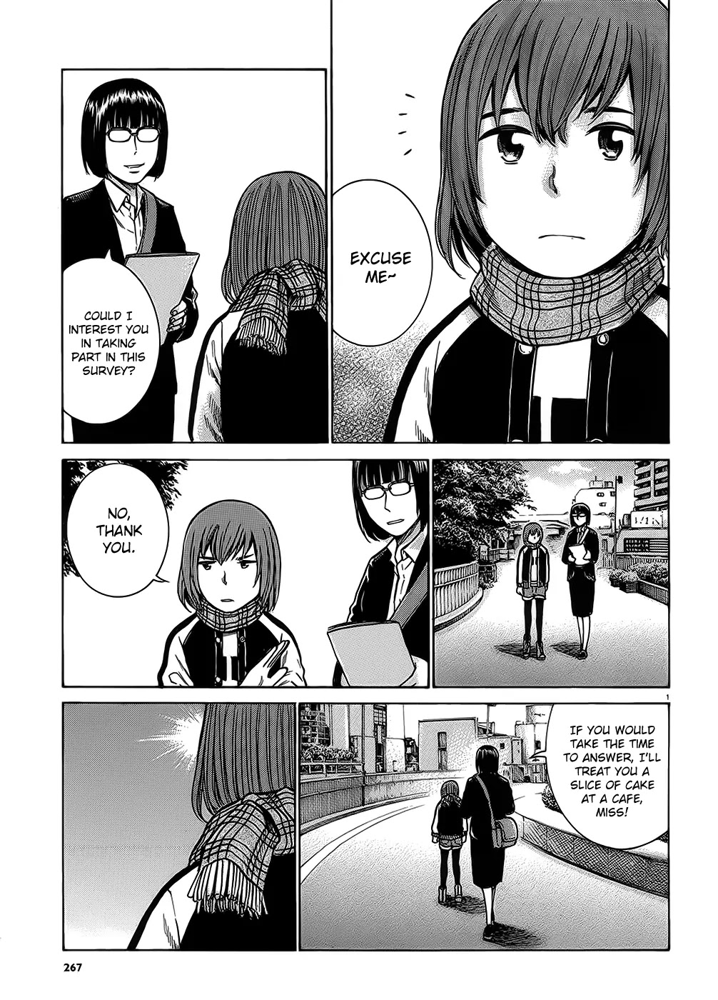 Hinamatsuri Chapter 38 page 1 - Chapter 38: Nitta And Hina