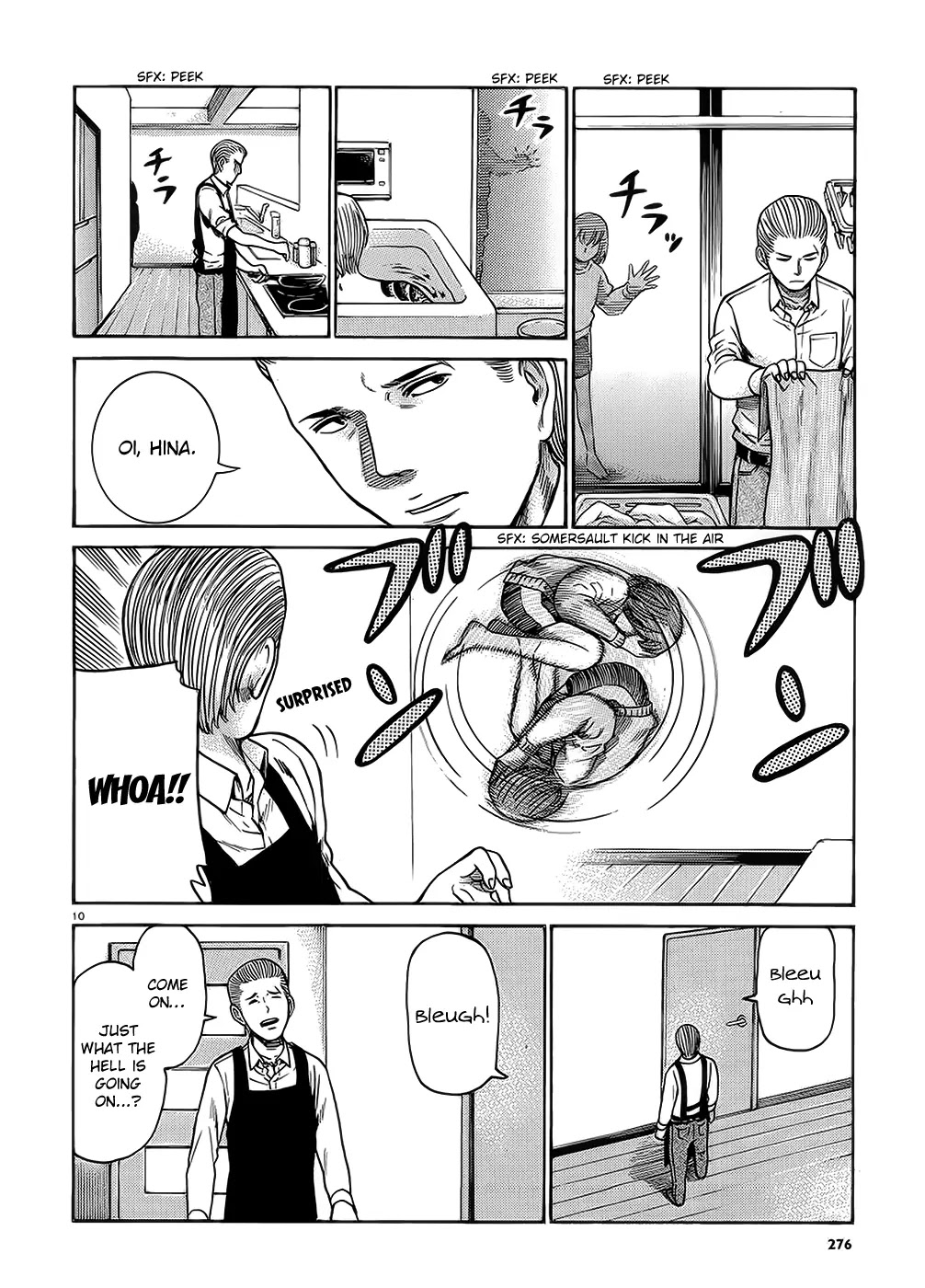 Hinamatsuri Chapter 38 page 10 - Chapter 38: Nitta And Hina