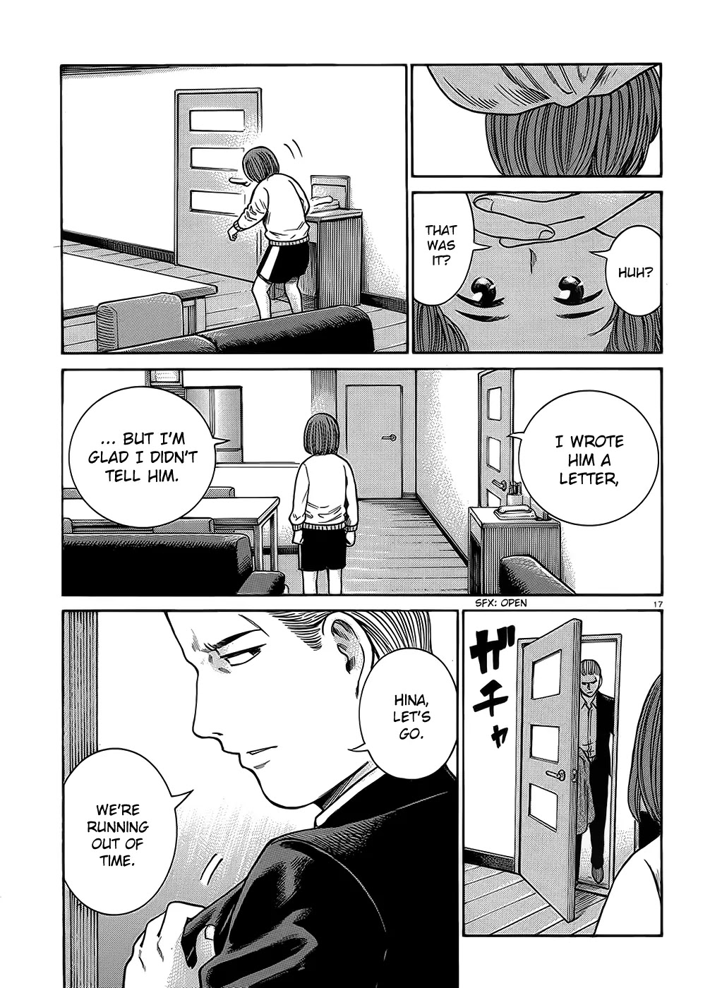 Hinamatsuri Chapter 38 page 17 - Chapter 38: Nitta And Hina