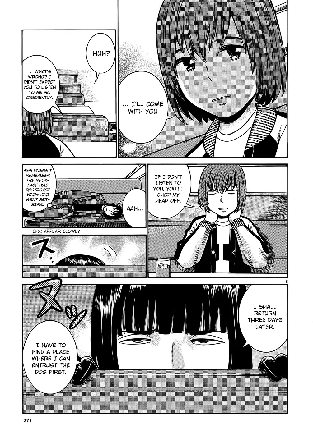 Hinamatsuri Chapter 38 page 5 - Chapter 38: Nitta And Hina