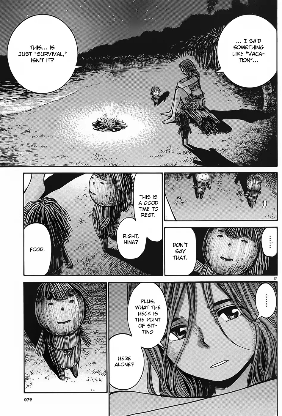 Hinamatsuri Chapter 39 page 22 - Chapter 39: Life Is A Survival