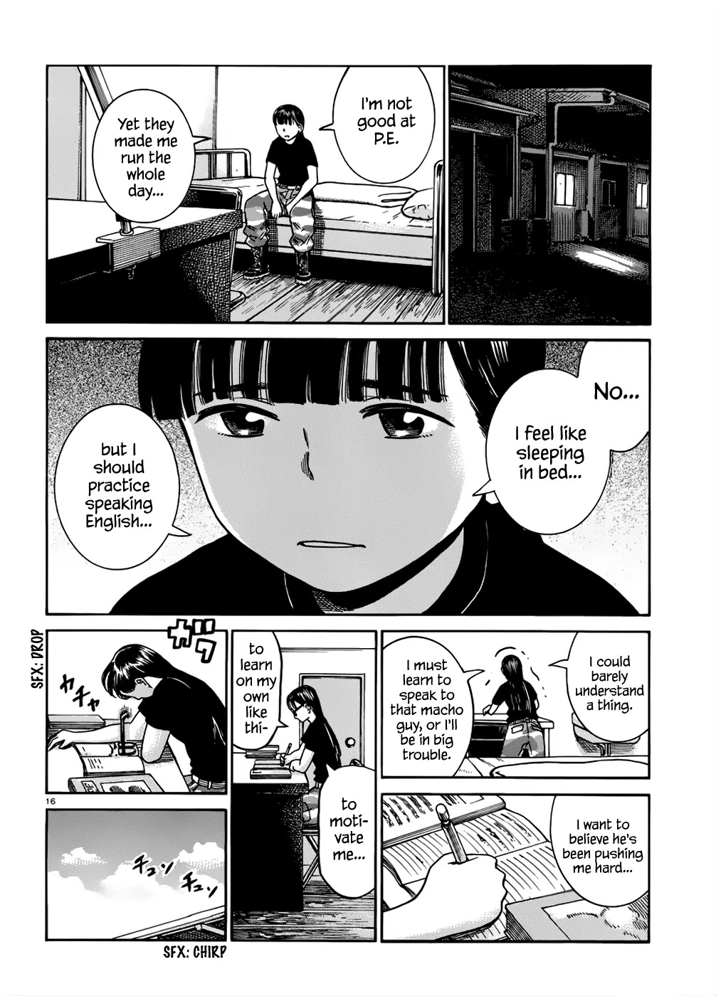 Hinamatsuri Chapter 41 page 17 - Chapter 41: Mishima Hitomi's Short-Term Study-Abroad ~ The English Speaking Clas...
