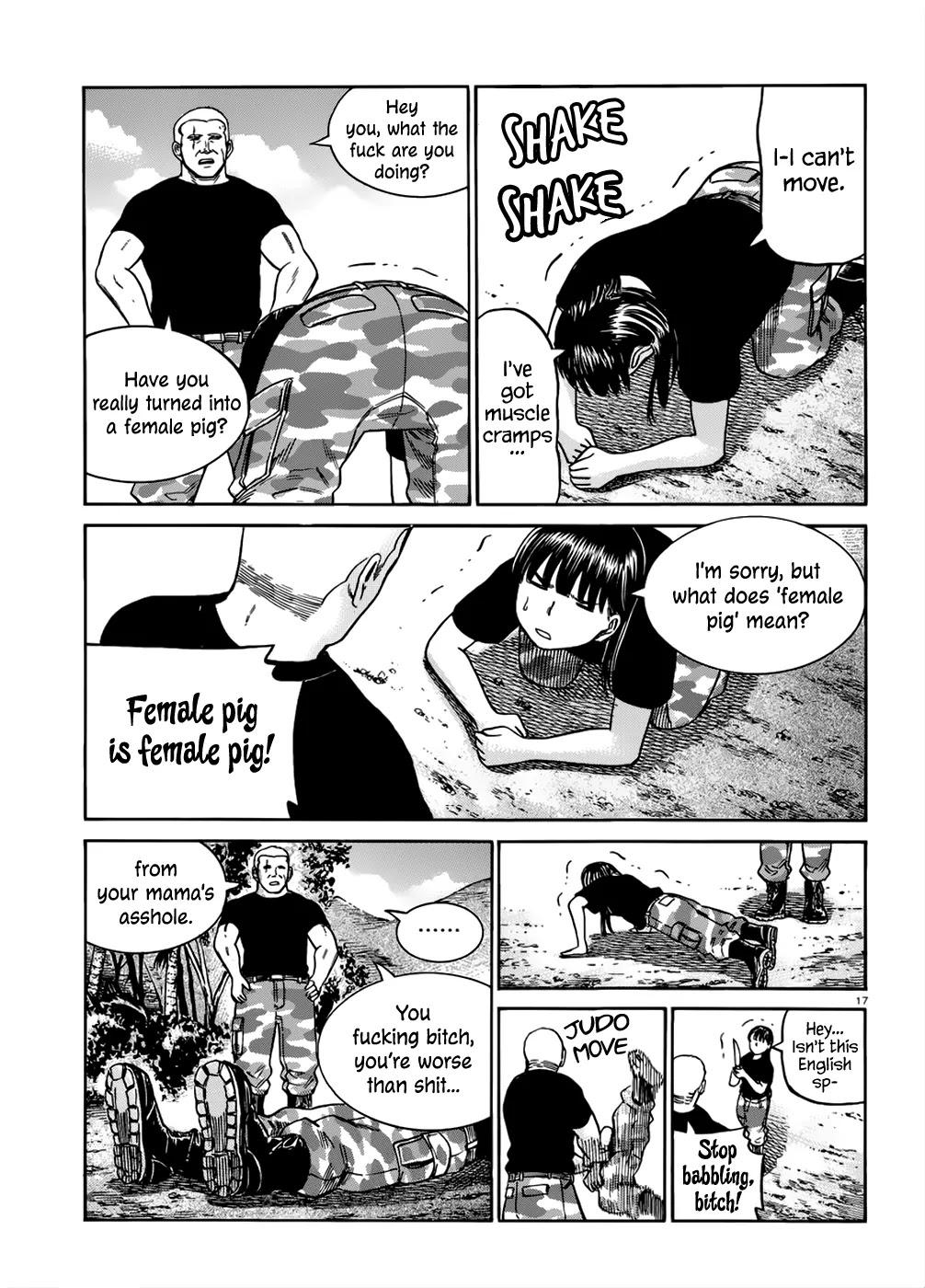 Hinamatsuri Chapter 41 page 18 - Chapter 41: Mishima Hitomi's Short-Term Study-Abroad ~ The English Speaking Clas...