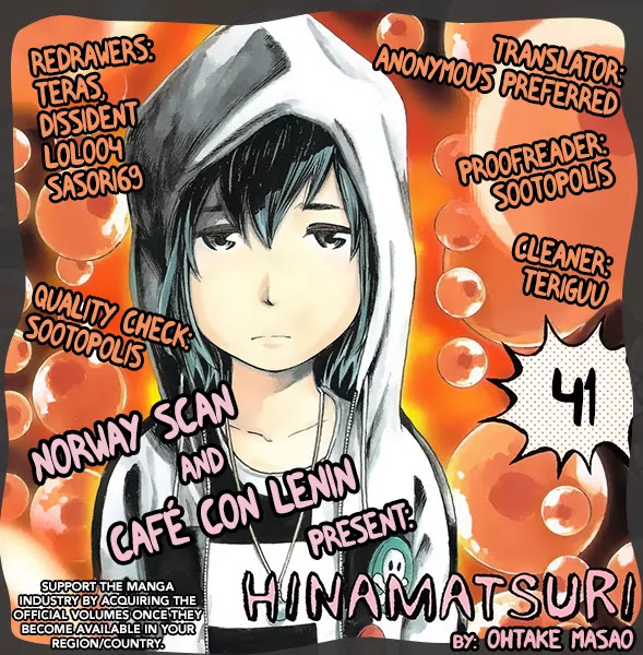 Hinamatsuri Chapter 41 page 2 - Chapter 41: Mishima Hitomi's Short-Term Study-Abroad ~ The English Speaking Clas...