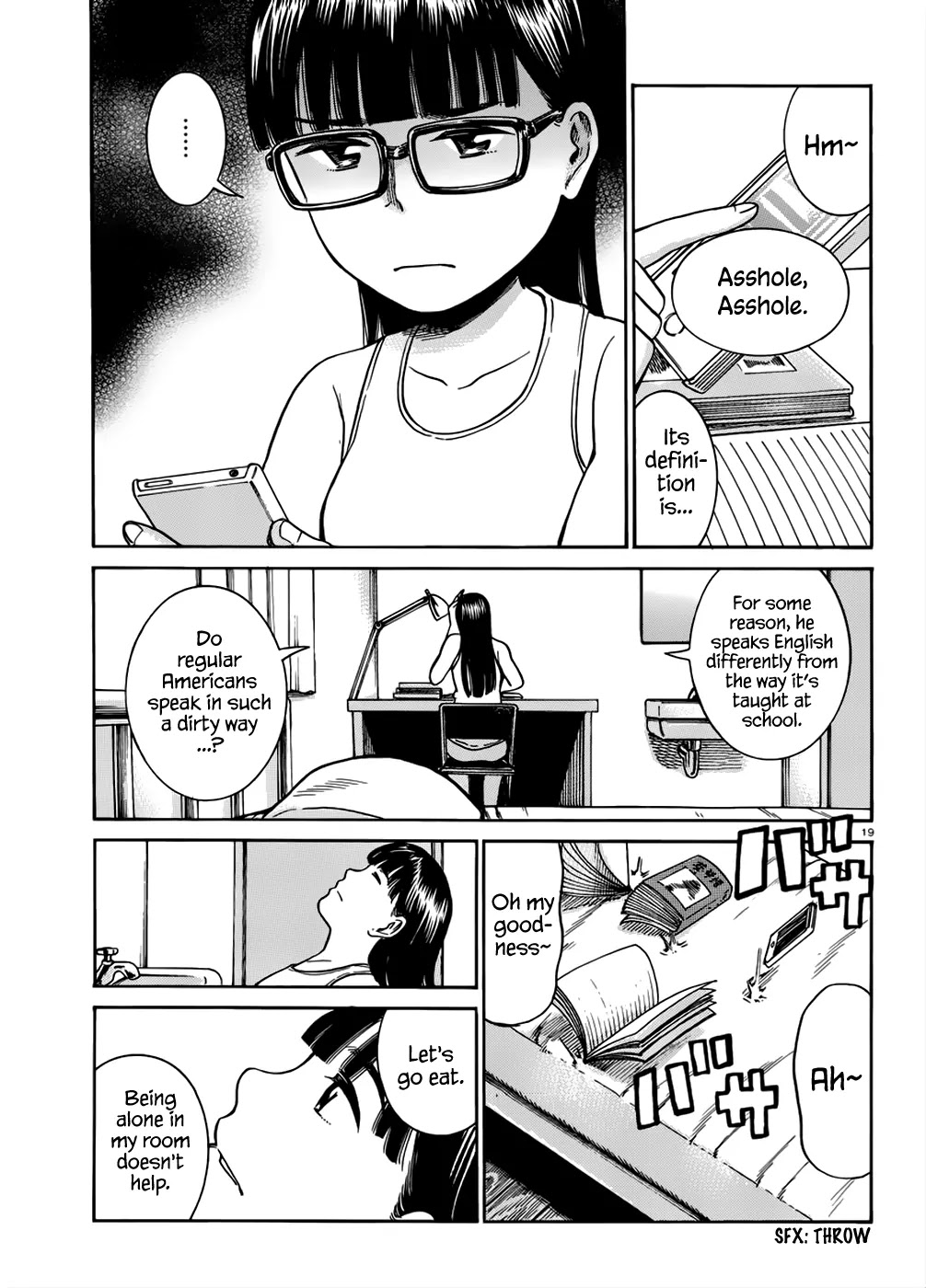 Hinamatsuri Chapter 41 page 20 - Chapter 41: Mishima Hitomi's Short-Term Study-Abroad ~ The English Speaking Clas...