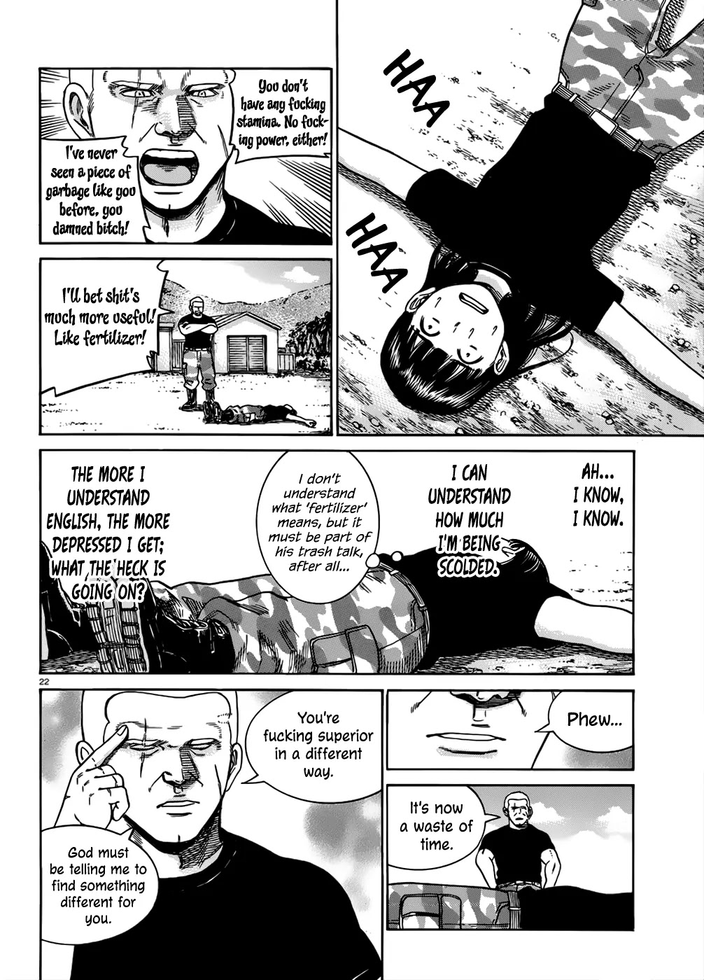 Hinamatsuri Chapter 41 page 23 - Chapter 41: Mishima Hitomi's Short-Term Study-Abroad ~ The English Speaking Clas...