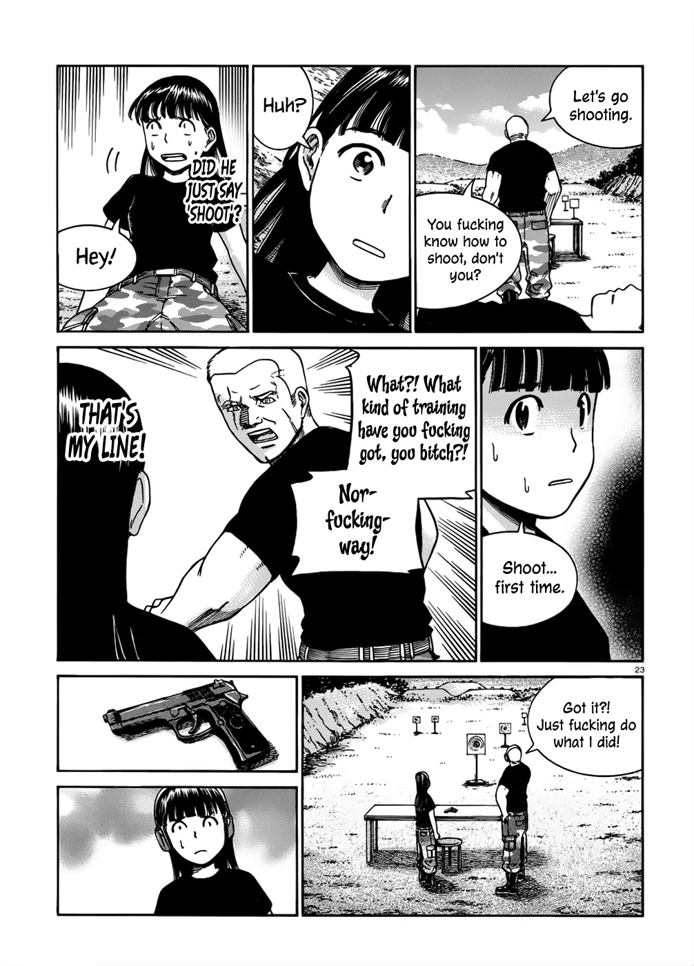 Hinamatsuri Chapter 41 page 24 - Chapter 41: Mishima Hitomi's Short-Term Study-Abroad ~ The English Speaking Clas...