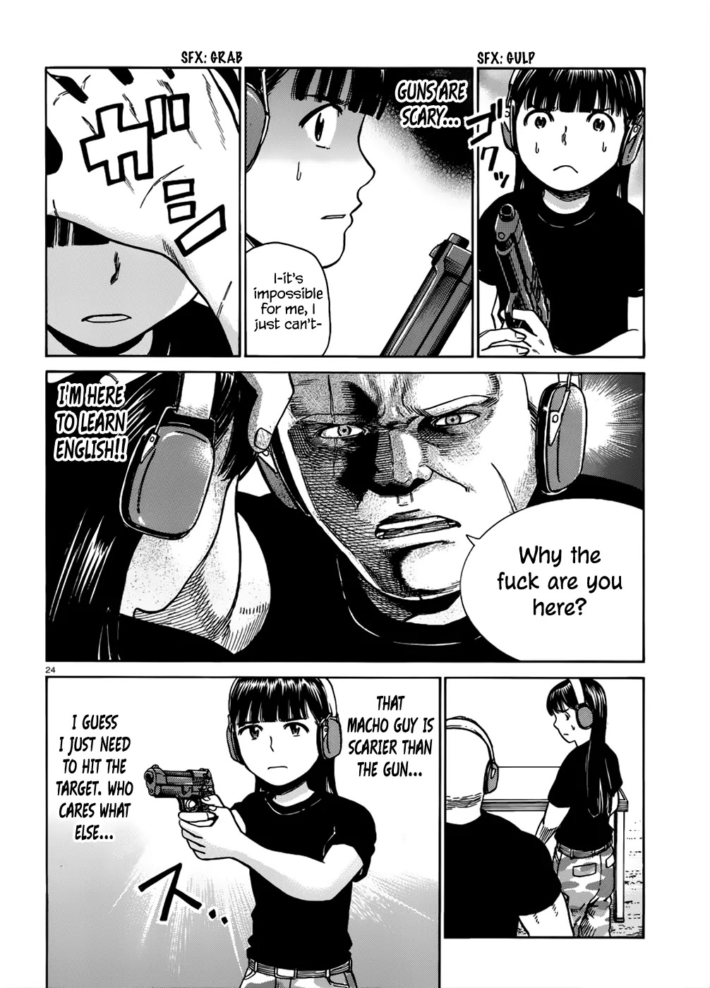 Hinamatsuri Chapter 41 page 25 - Chapter 41: Mishima Hitomi's Short-Term Study-Abroad ~ The English Speaking Clas...
